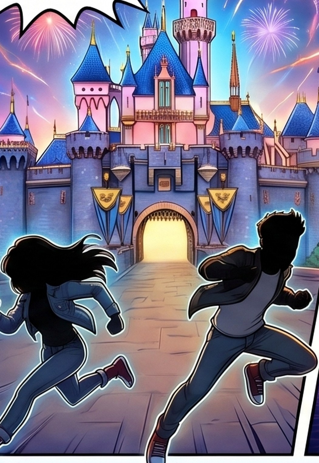 Disneyland June 2026 — the castle and fireworks