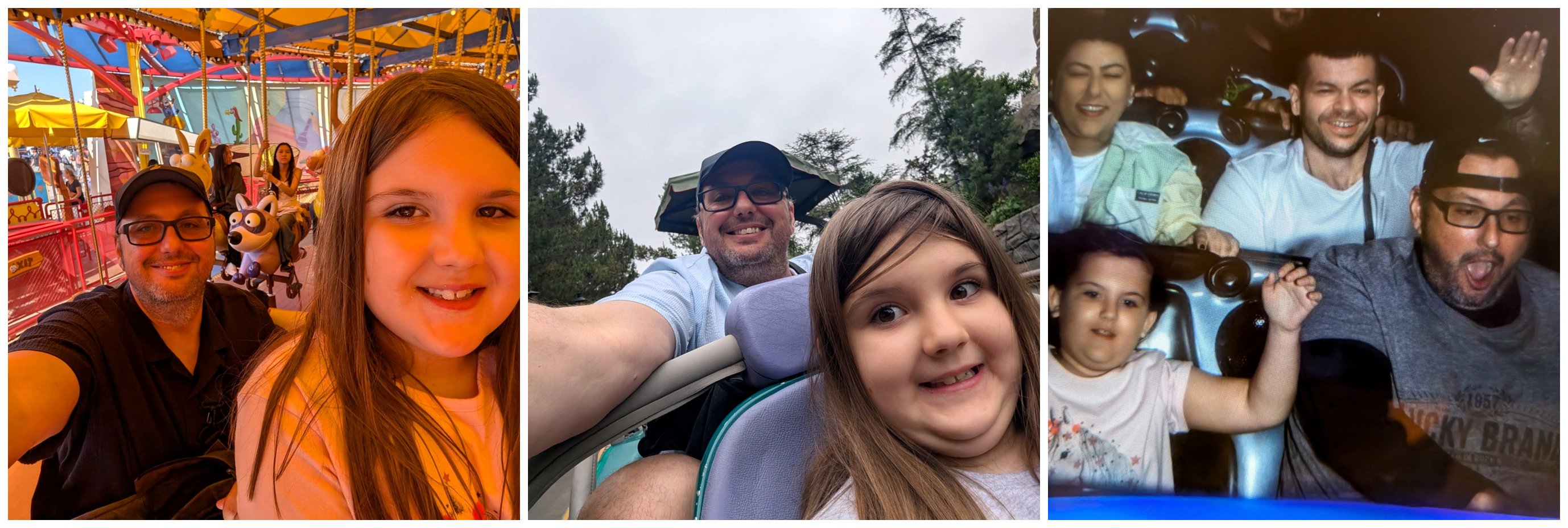 Three days, three rides