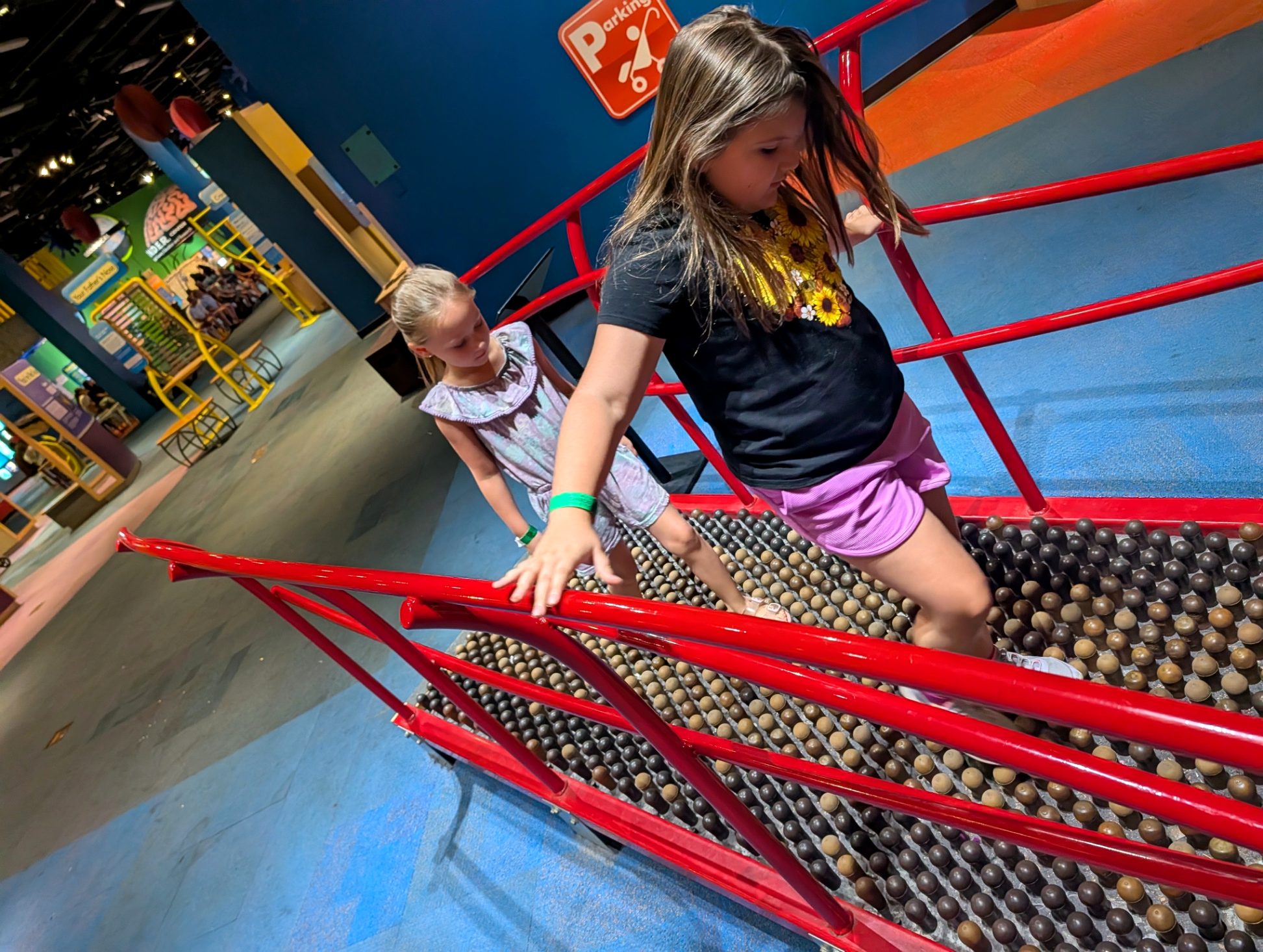 Up the ball ramp