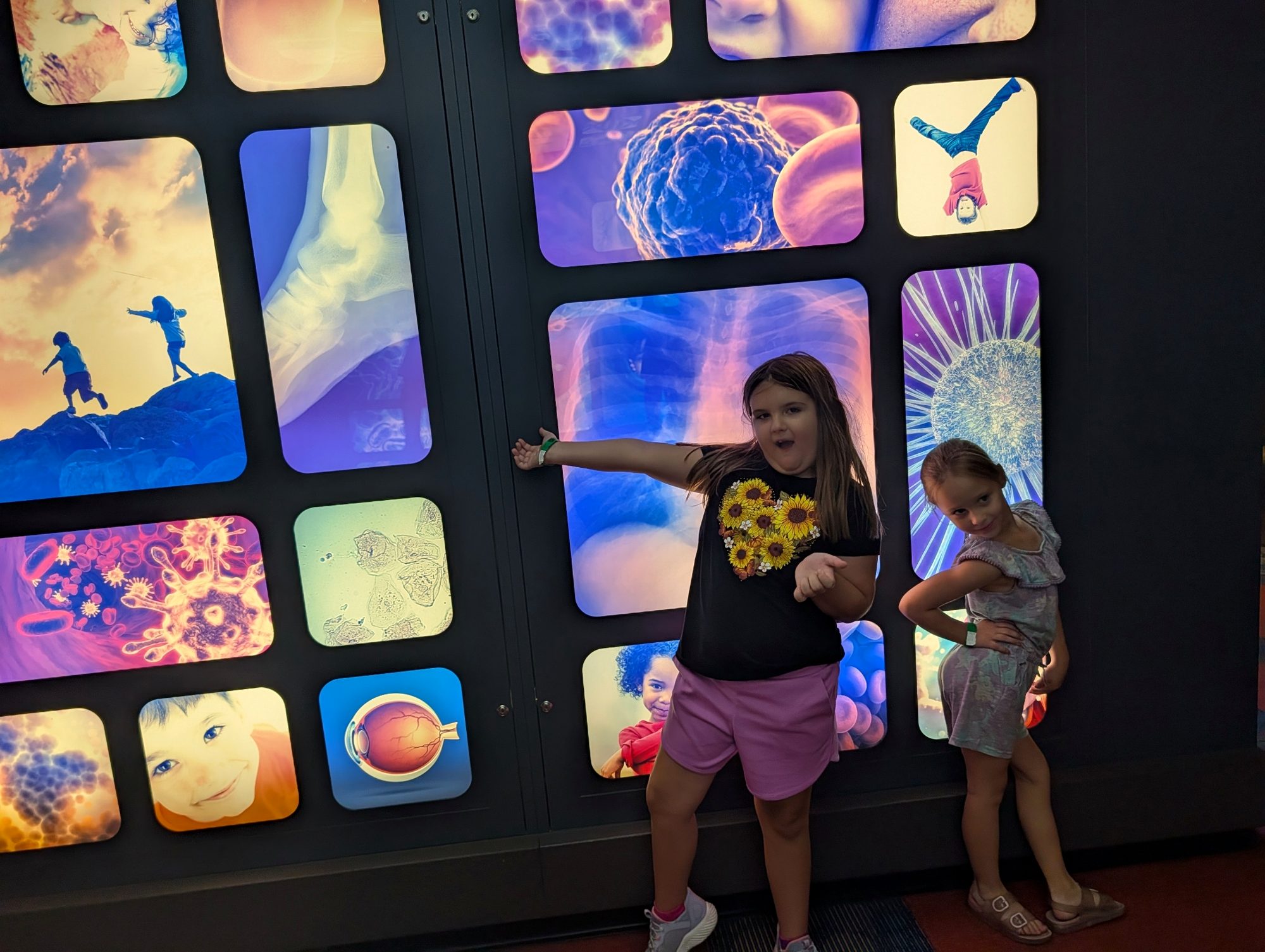 Posing at the body wall